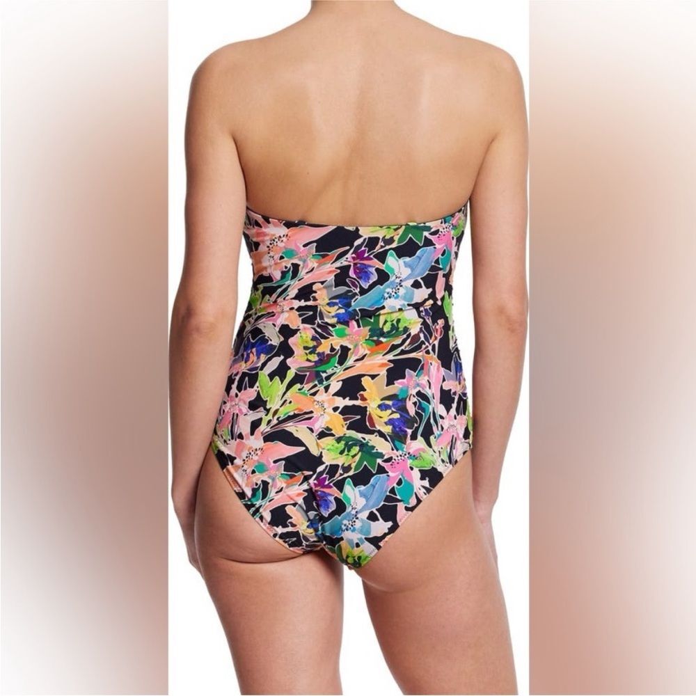 New HANKY PANKY Strapless Bandeau One-Piece Swimsuit Size Small - Picture 4 of 14